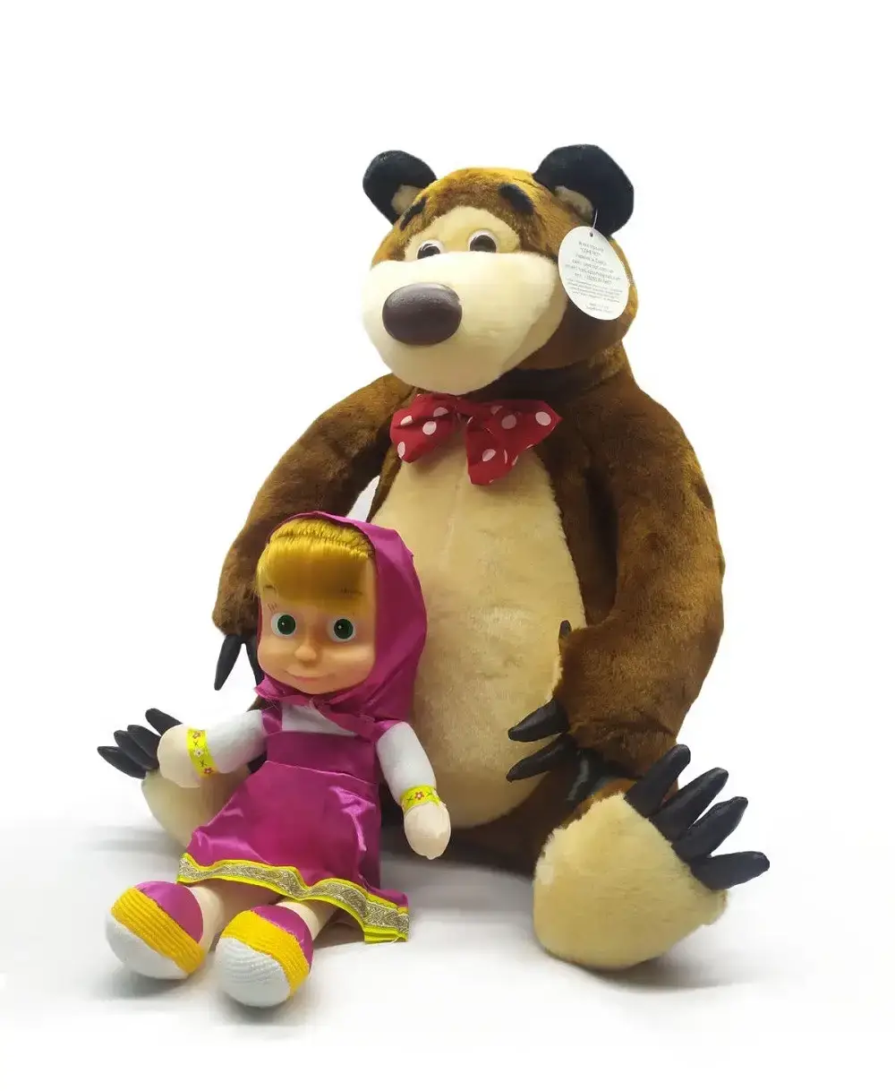 

Набор Мягкая игрушка Маша 18 см и медведь 28 см