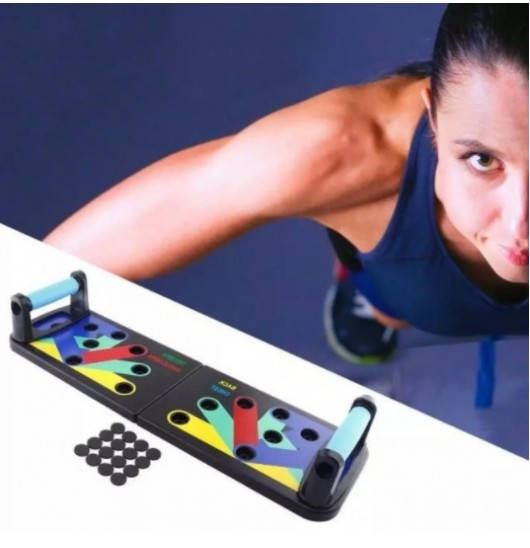 

Спортивная платформа доска для отжиманий Foldable Push Up Board с упорами JT-006