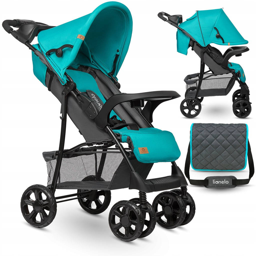 

Прогулочная коляска Lionelo Emma Plus Vivid Turquoise, Бирюзовый