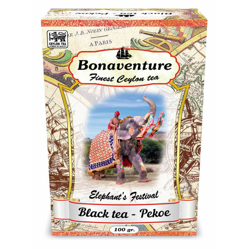 

Чай черный Bonaventure среднелистовой терпкий PEKOE 100 г