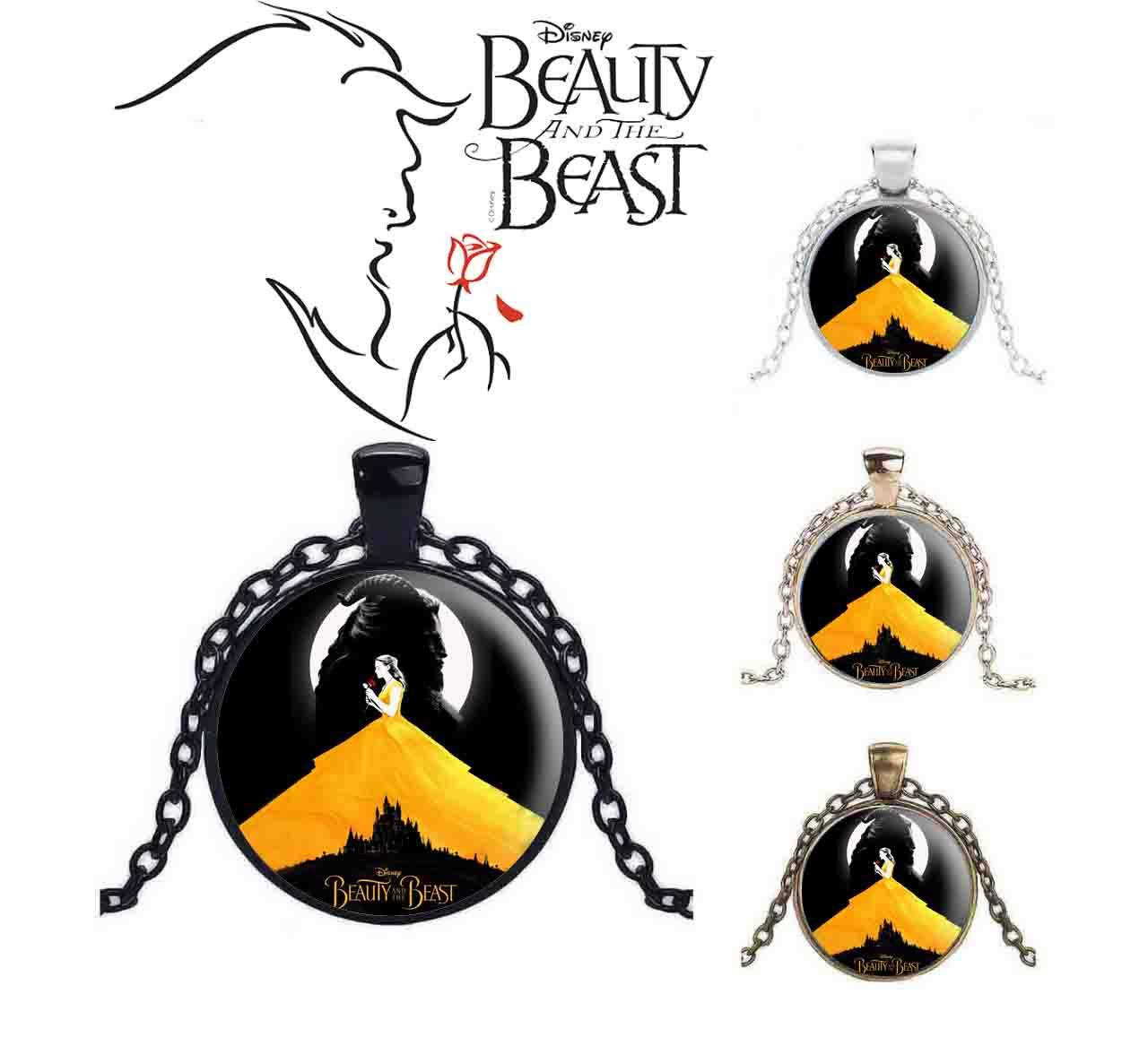 

Подвеска Красавица и чудовище/Beauty and the Beast с героями сказки