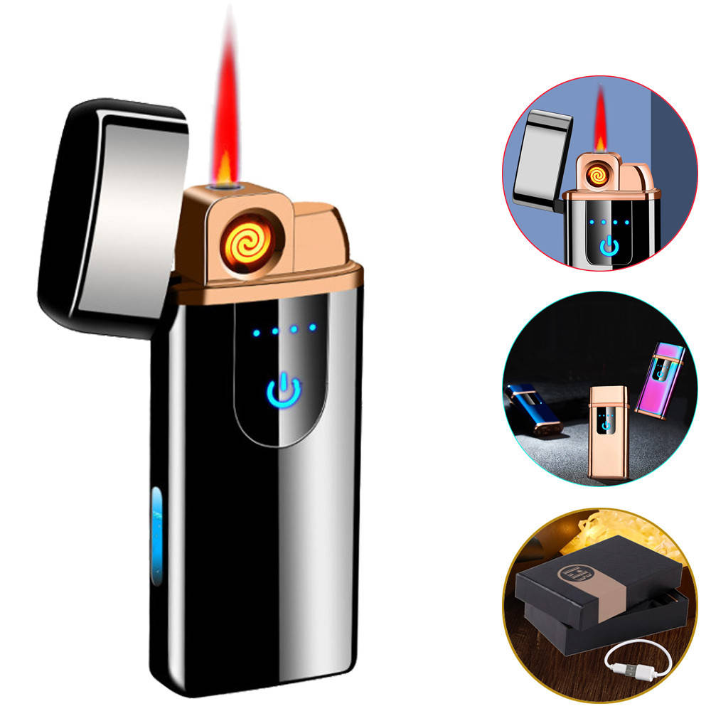 

Зажигалка турбо+ usb LB 33523, Разные цвета