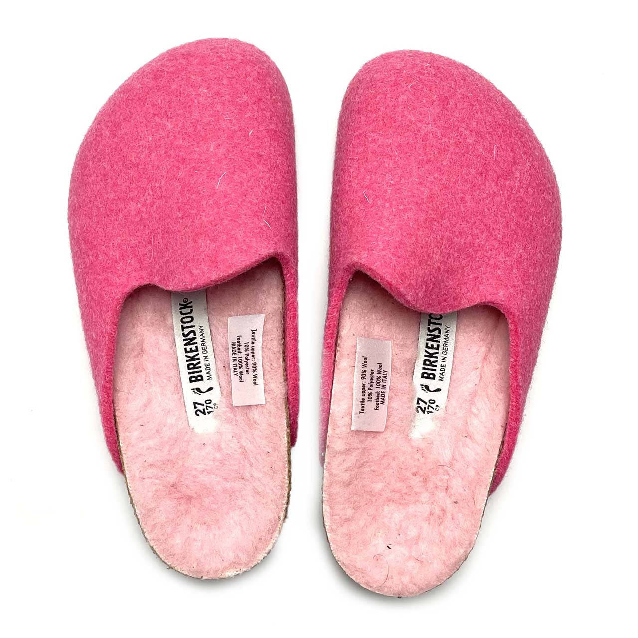 

Ортопедические тапочки девочке Birkenstock (Германия) р 27, Розовый