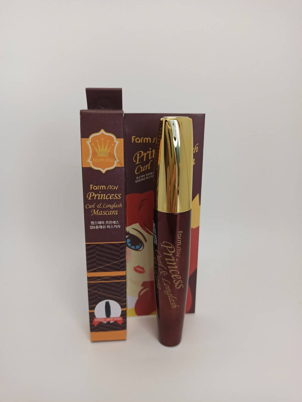 

Тушь для подкручивания и удлинения ресниц Farmstay Princess Curl & Long Lash Mascara 12 g