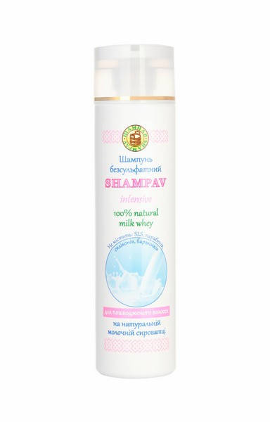 

Безсульфатный шампунь SHAMPAV "Intensive" для поврежденных волос