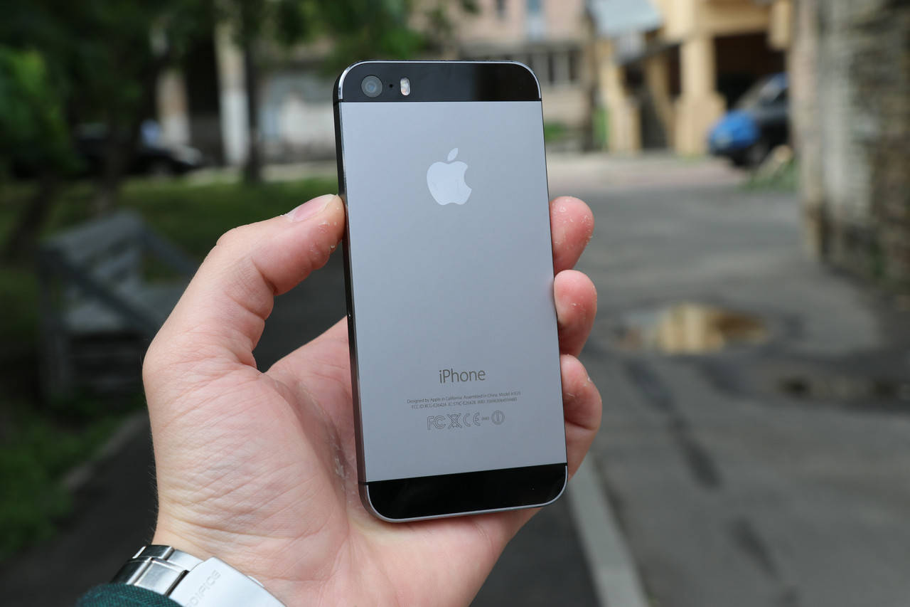 

Б/У Apple iPhone 5s 16GB Space Gray Neverlock Оригінал, Темно-серый