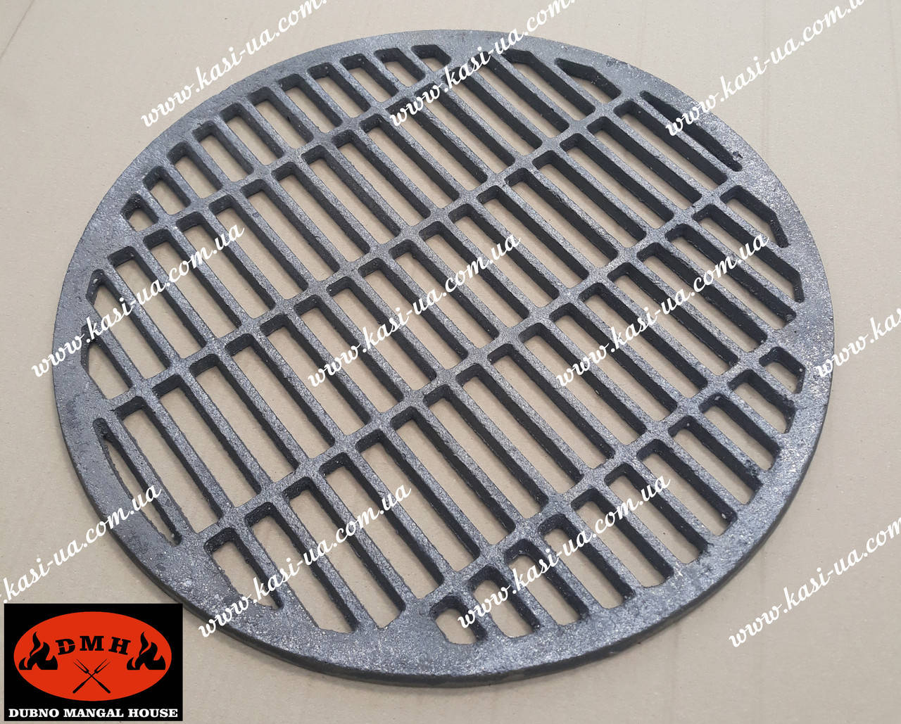

Решетка чугунная гриль-барбекю круглая D500 мм.