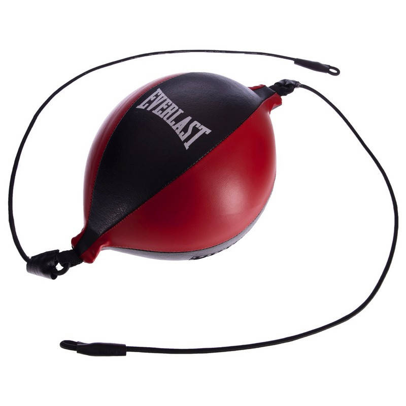 

Груша боксерская на растяжках пневматическая Everlast, черно-красная, Черный