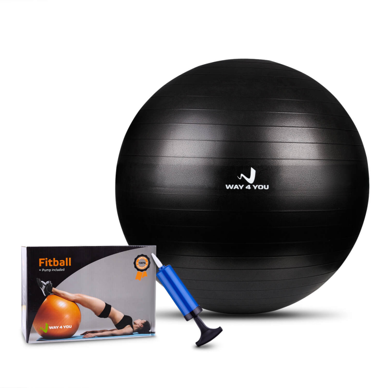 

Мяч для Фитнеса Anti-Burst (Фитбол) 65см Way4you Черный
