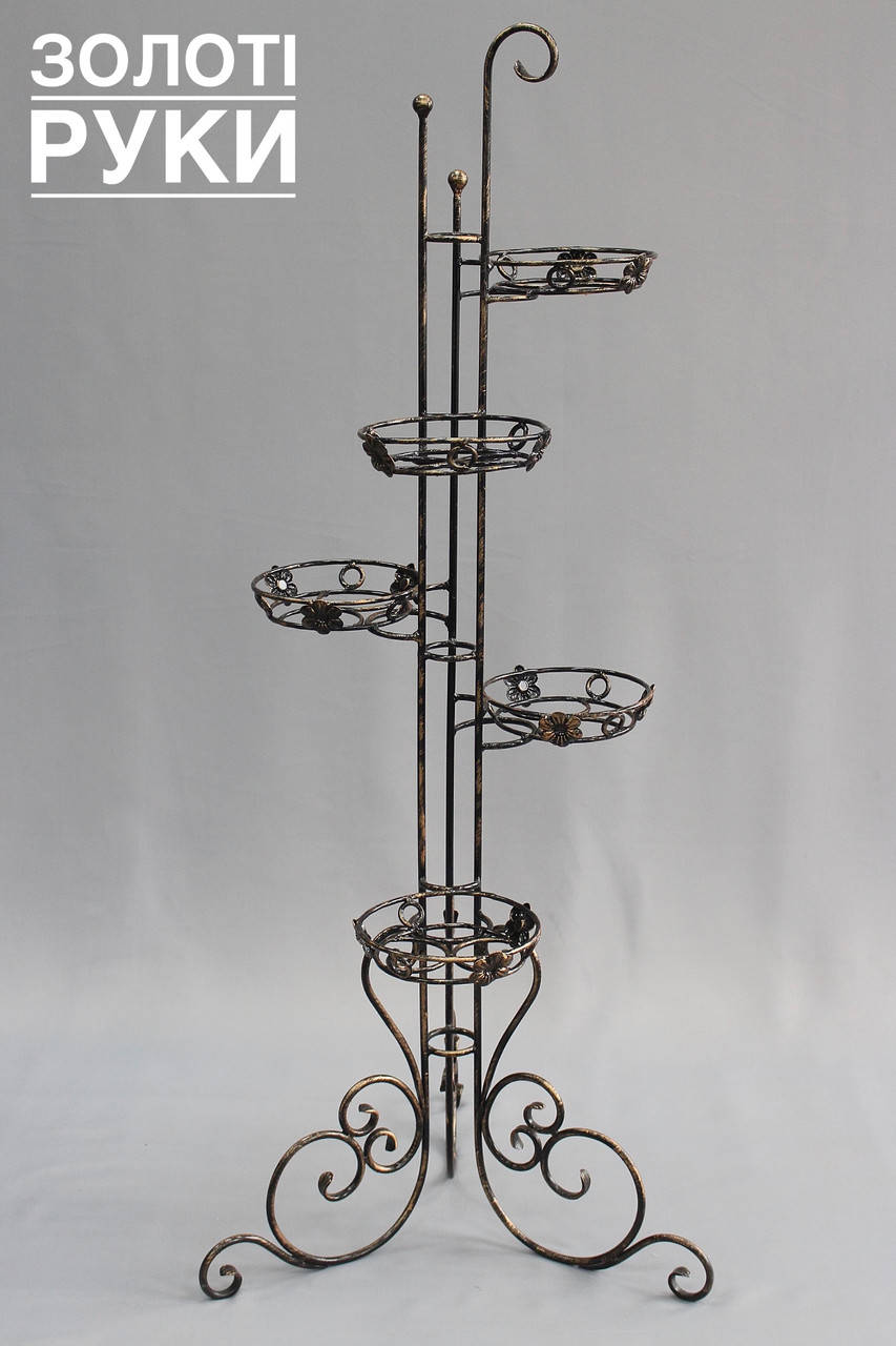 

Кованая подставка для растений