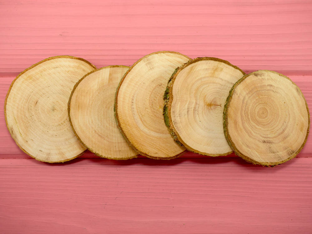 

Спил (ольха), Разные цвета