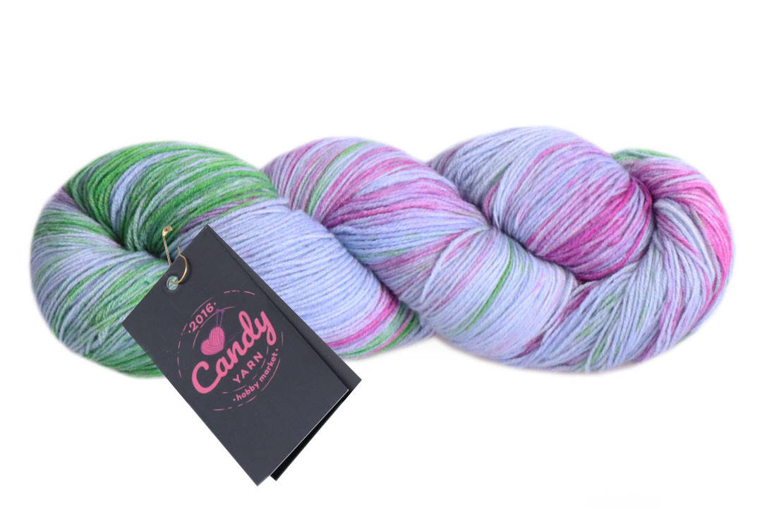 

Candу-Yarn Merino Wool Batik, Лаванда №07, Секционное крашение