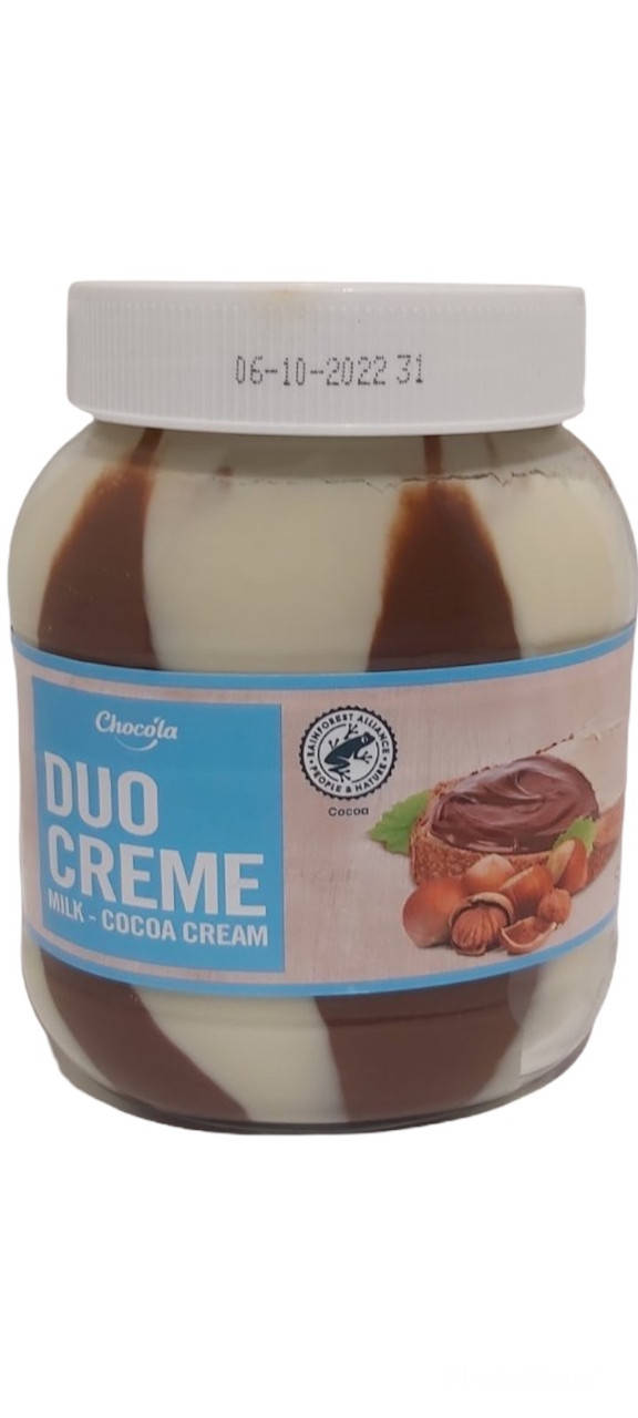 

Паста шоколадно-ореховая Duo Creme Chocola 750g