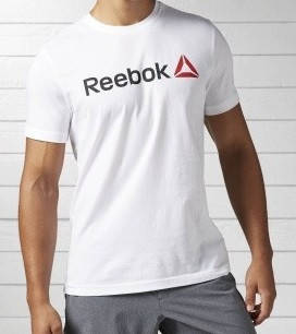 

Белая мужская футболка "Reebok", рибок белый M