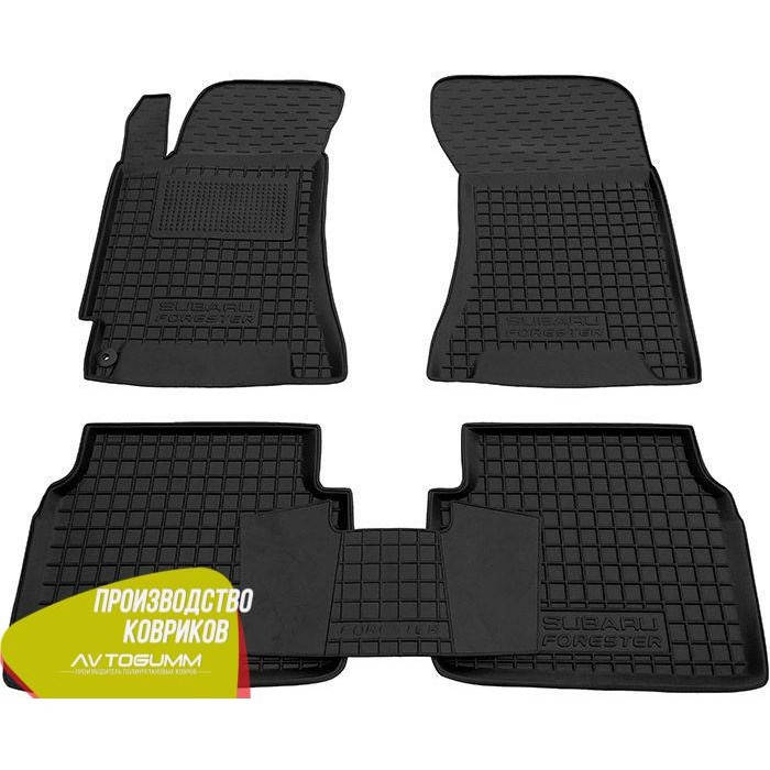

Авто коврики в салон Subaru Forester 2 2002-2008, Черный
