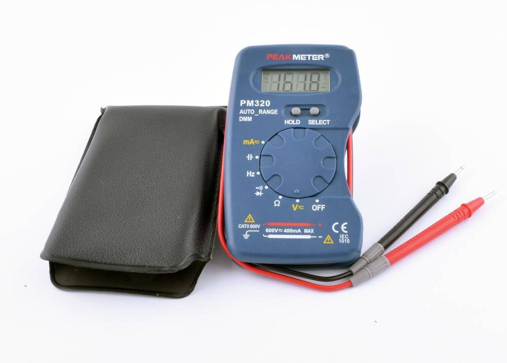 

PM320/M320 (Мультиметр) PeakMeter