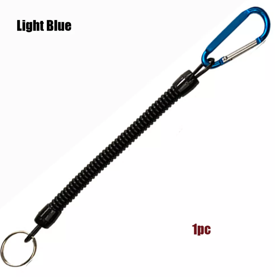 

Страховочный поводок шнур непотеряйка с карабином 18см для ключей, ножей, фонарей, раций FT83BZ