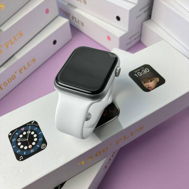

Умные смарт часы Smart watch 6 series 44мм Т500+ Plus / Умные часы Т500+ Plus Белые