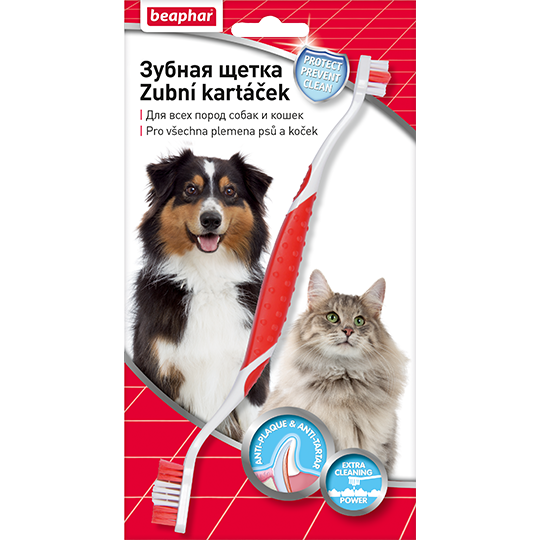 

Зубная щетка для собак и кошек Beaphar Toothbrush