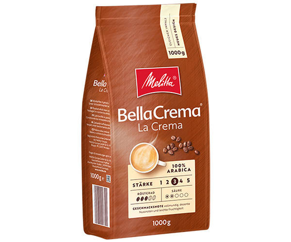

Кофе MELITTA BellaCrema LaCrema в зернах 1000 г