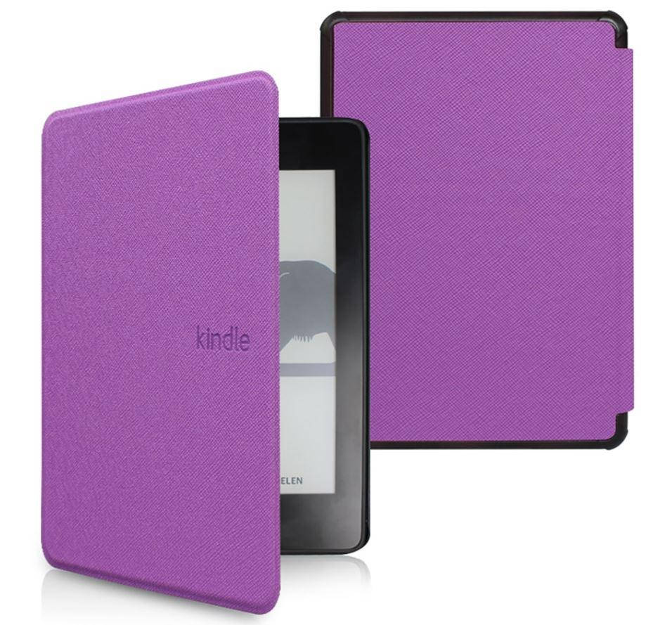 

Чехол обложка для Amazon Kindle Paperwhite 4 2018 2020 Авто сон 10gen фиолетовый
