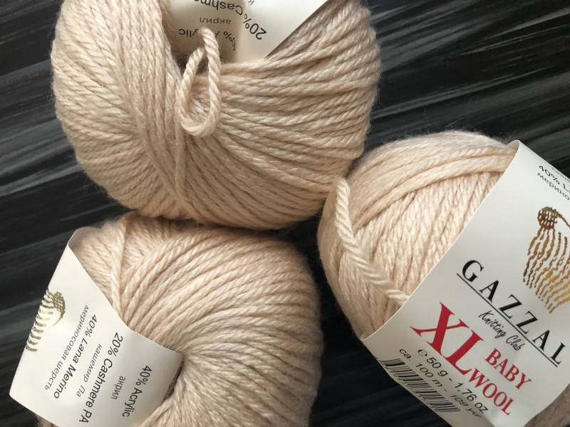 

Пряжа XL baby wool gazzal-839