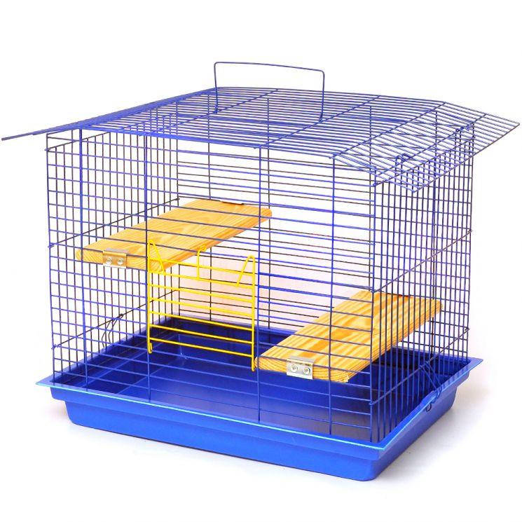 

Клетка для шиншилл "ШИНШИЛЛА-60" 565х400х470 краска, Разные цвета