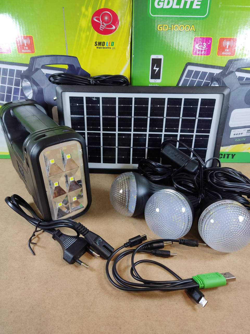 

Универсальная солнечная станция GDLite GD-8017A