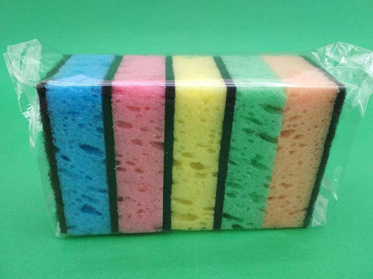

Мочалка для мытья посуды 5шт Харьков ( Макси) крупнопористая (1 пачка)