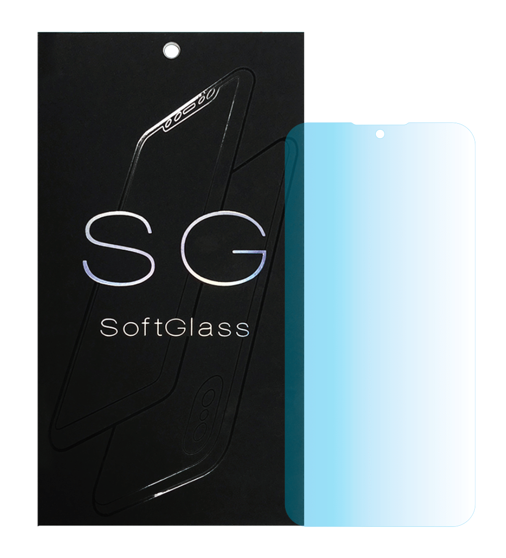 

Пленка Xiaomi Mi Play на Экран полиуретановая SoftGlass, Прозрачный
