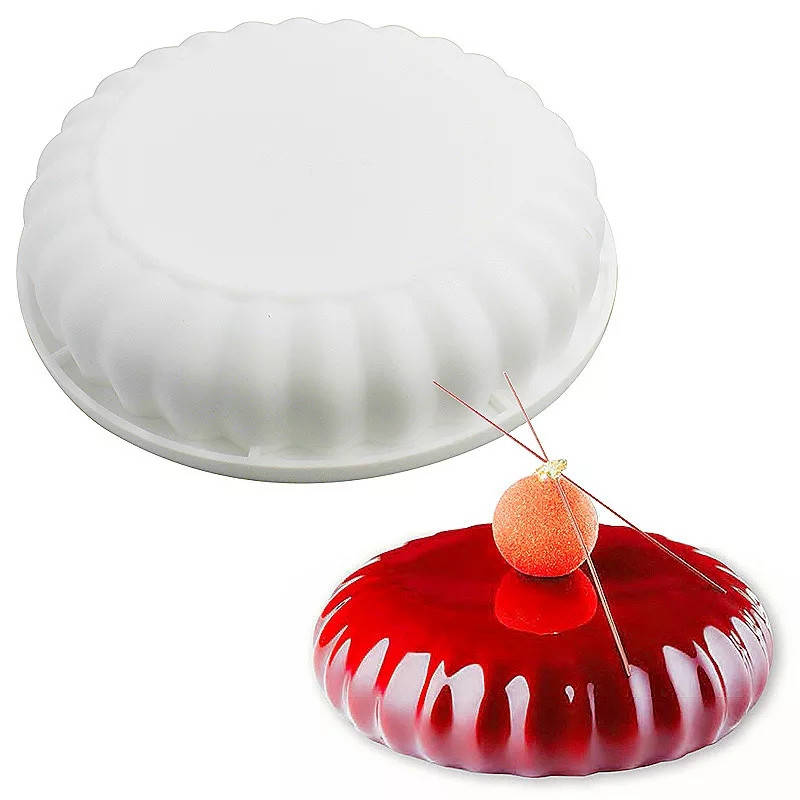 

Силиконовая форма круг евро