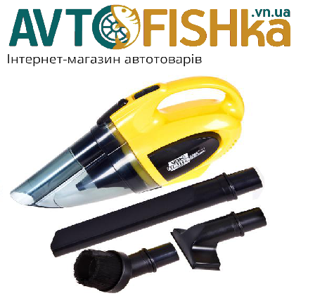 

ПЫЛЕСОС VOIN VL-330 138W сухая и влажная чистка, 3 насадки, фильтр, сумка желтый