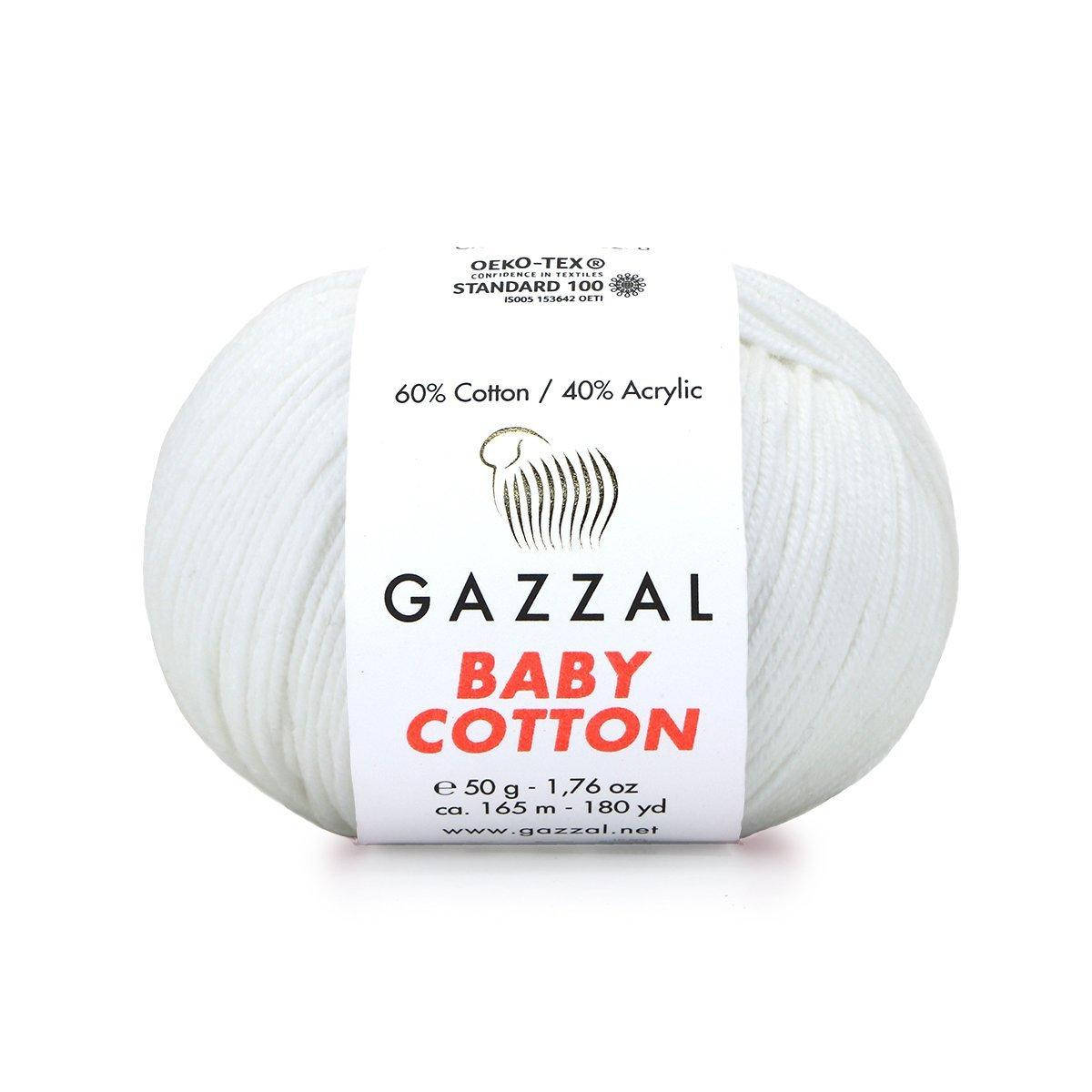 

Gazzal Baby Cotton № 3410 белый