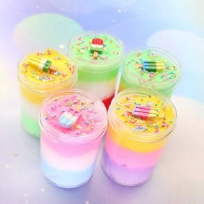 

Snow mousse slime / Снежный мусс слайм