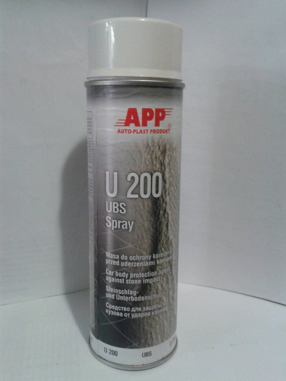 

Антигравий APP U200 аэрозоль 500ml белый