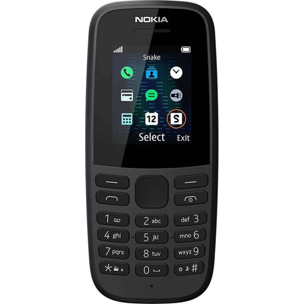 

Мобильный телефон Nokia 105 DS 2019 Black, Черный