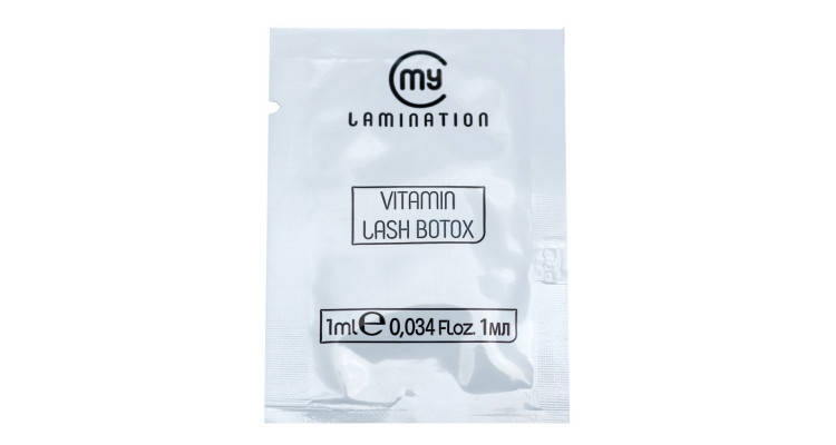 

Ботокс My lamination 1ml (ВИТАМИННЫЙ КОМПЛЕКС ДЛЯ РЕСНИЦ)