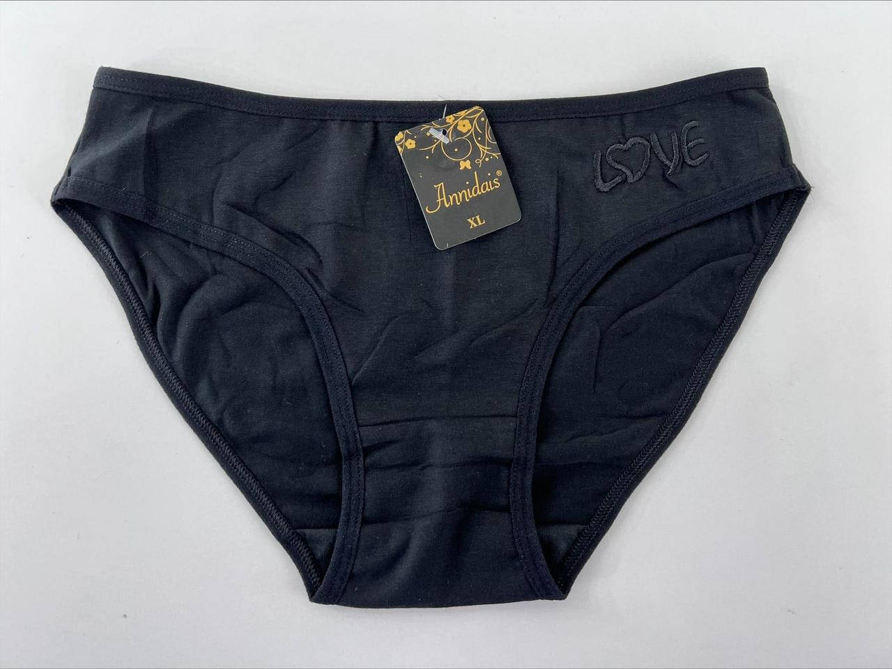 

Трусы женские черные ANNIDAIS 144219M, Черный