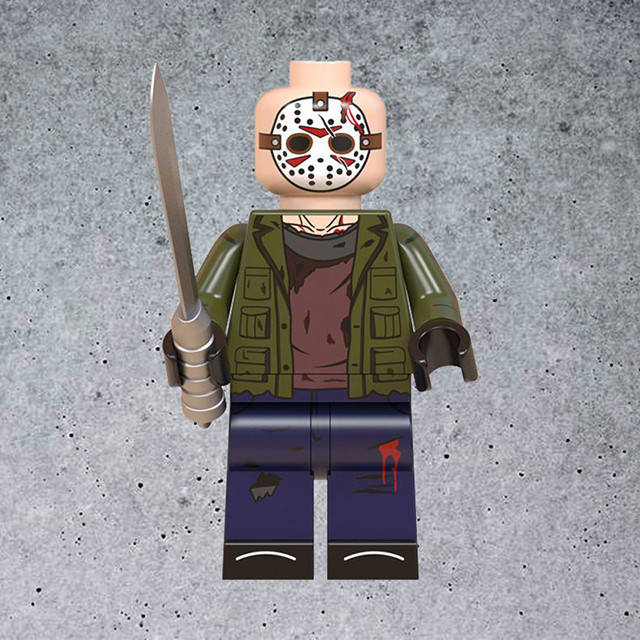 

"Джейсон Вурхиз (Пятница тринадцатое)" фигурка сборная совместимая с Лего