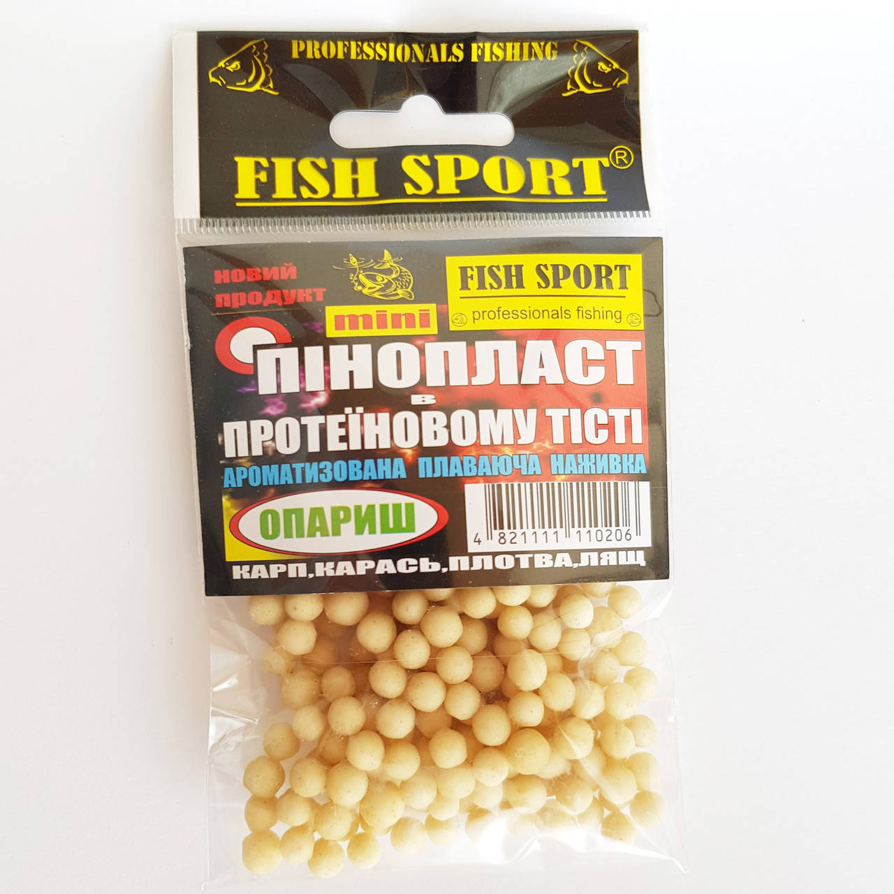 

Насадка пенопласт в протеиновом тесте Fish Sport опарыш (mini)