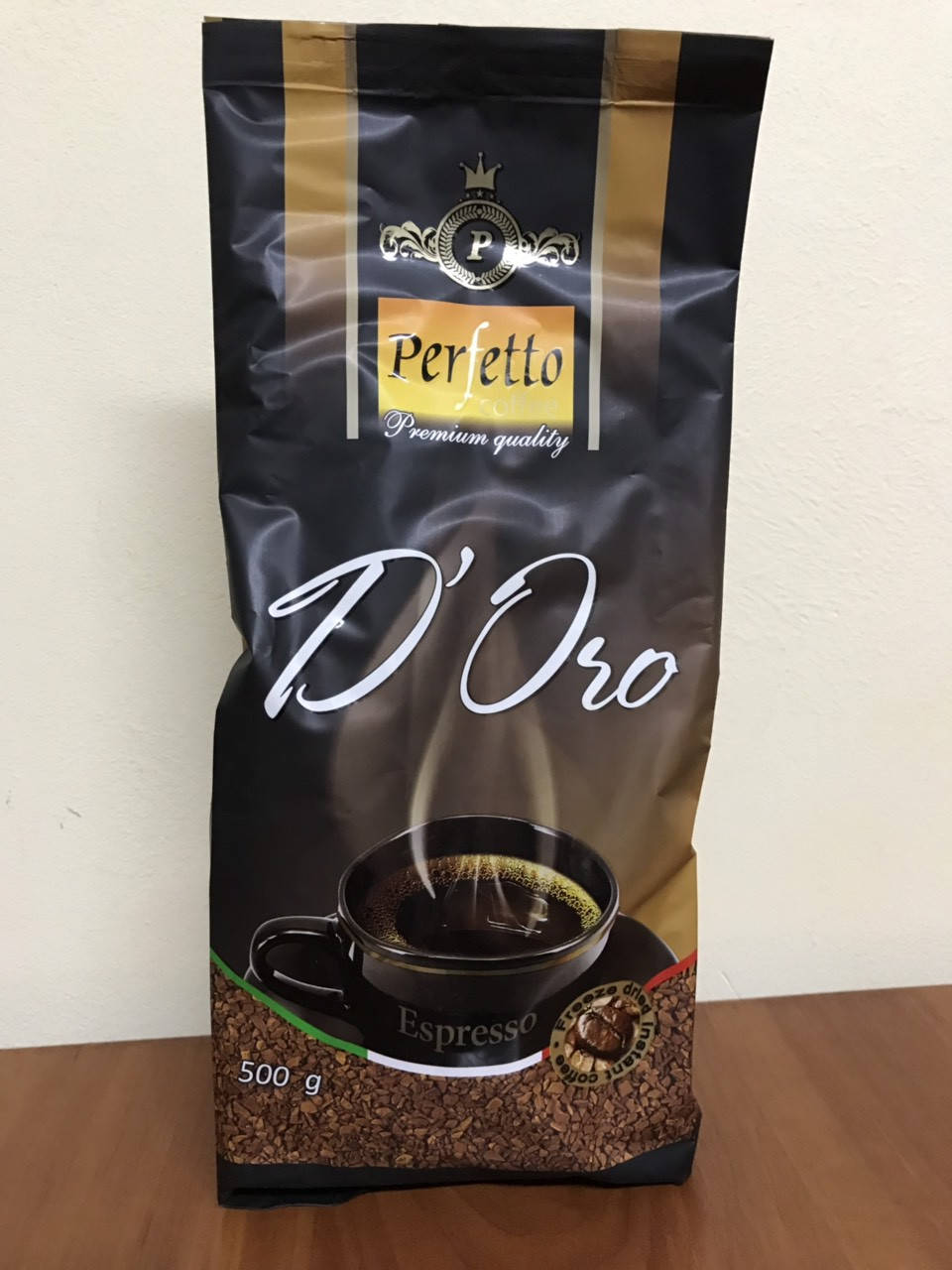 

Кофе растворимый Perfetto D'Oro 500 гр.
