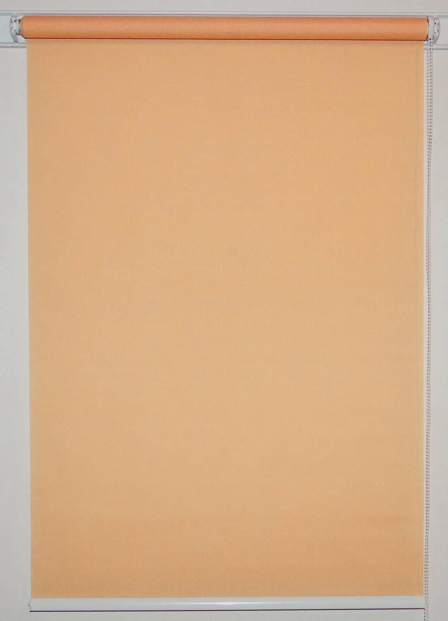 

Рулонная штора 575*1500 Лён 2071 Коралл