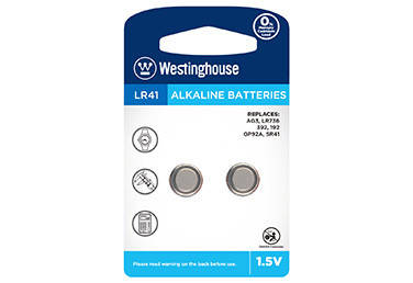 

Батарейка G3/ 392/ LR41 (2шт) Alkaline Westinghouse