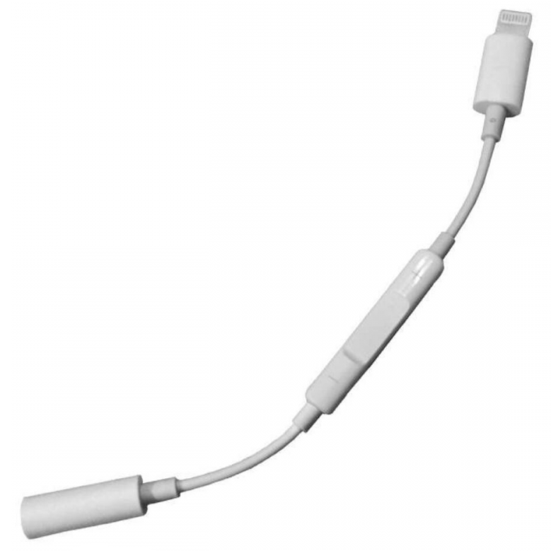 

Переходник адаптер Lightning to AUX (3.5mm) WUW X87 Белый
