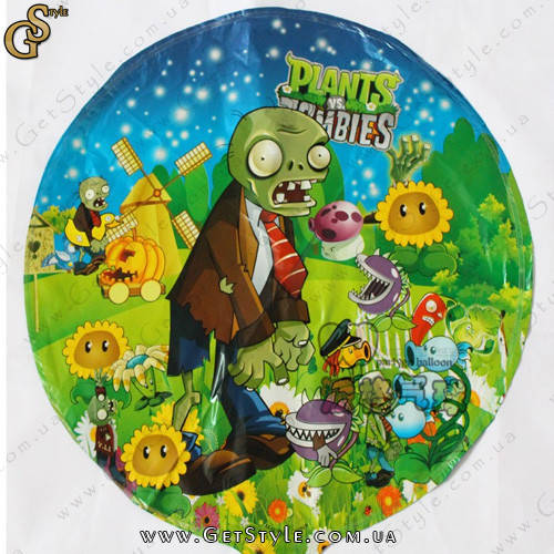

Воздушный шар Plants vs Zombie Plants Balloon 1 шт, Разные цвета
