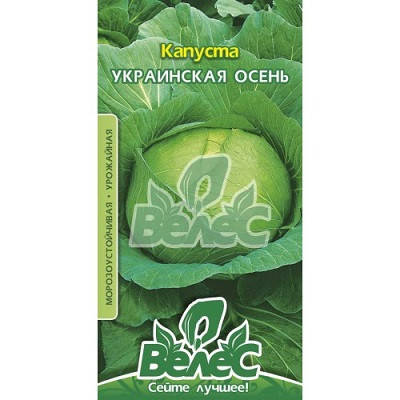 

Семена капусты Украинская осень 1г ТМ ВЕЛЕС