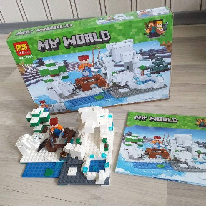 

Конструктор MINECRAFT My world 10960 Зимняя рыбалка 215 дет