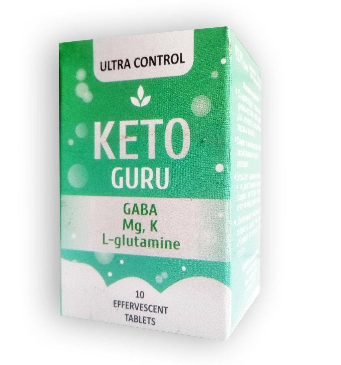 

Таблетки шипучие для похудения Кето Гуро Keto Guru