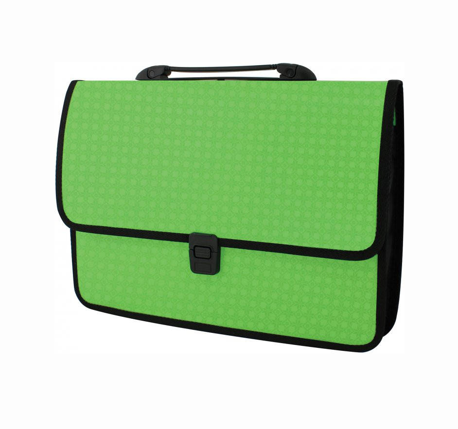 

Портфель пластиковый А4 Economix E31641-02"Вышиванка"син. (5973)