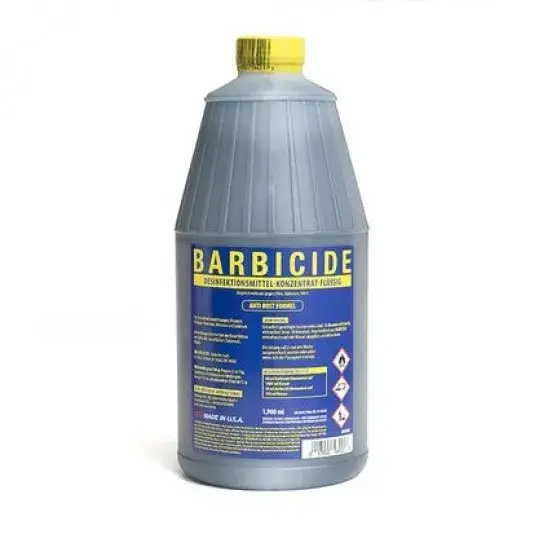 

Жидкость для дезинфекции парикмахерских инструментов Barbicide 1.9 л